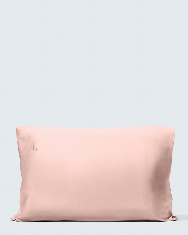 Silky Bamboo Pillowcase Powder Pink 60x63/70cm Protect hair while